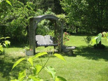 Evensong Herbs and garden